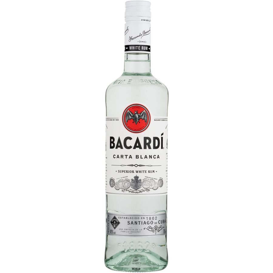 Ron BACARDI Carta Blanca botella 70 cl