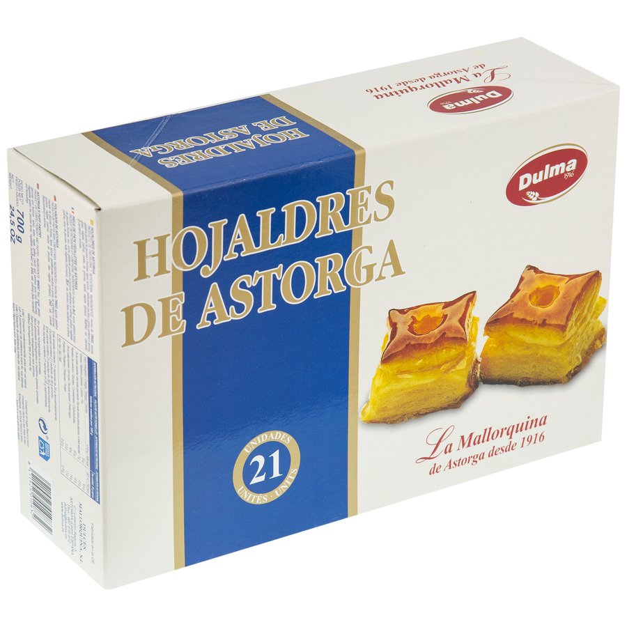 Hojaldres de Astorga LA MALLORQUINA estuche 700 g