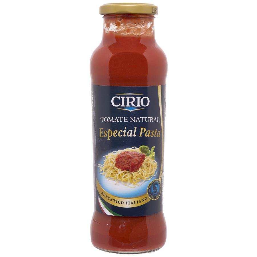 Tomate natural CIRIO especial pasta 700 g pn.