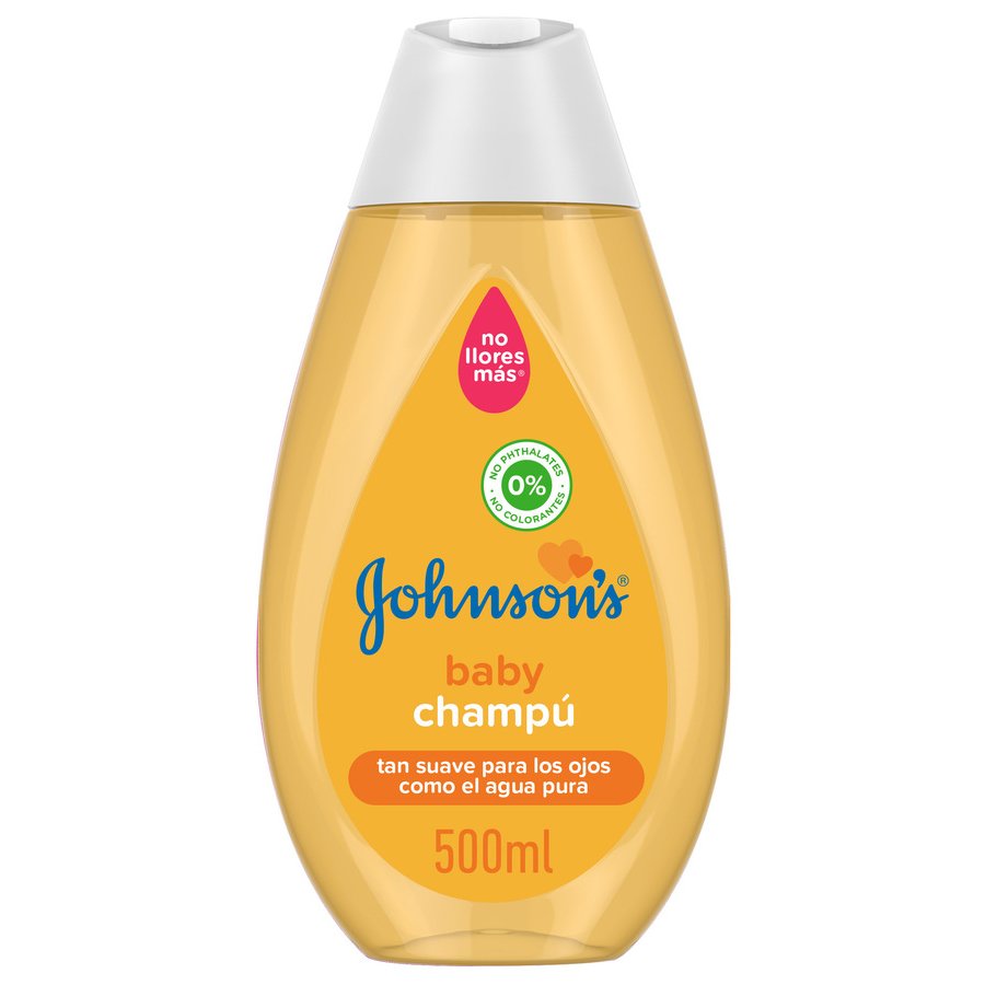 Champú JOHNSONS baby suave gold 0% 500 ml