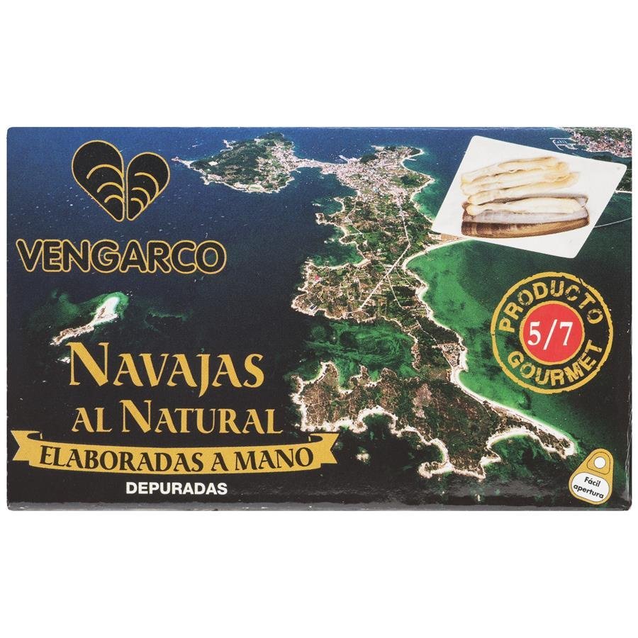 Navajas naturales 5/7 VENGARCO Rías Gallegas 65 g pne