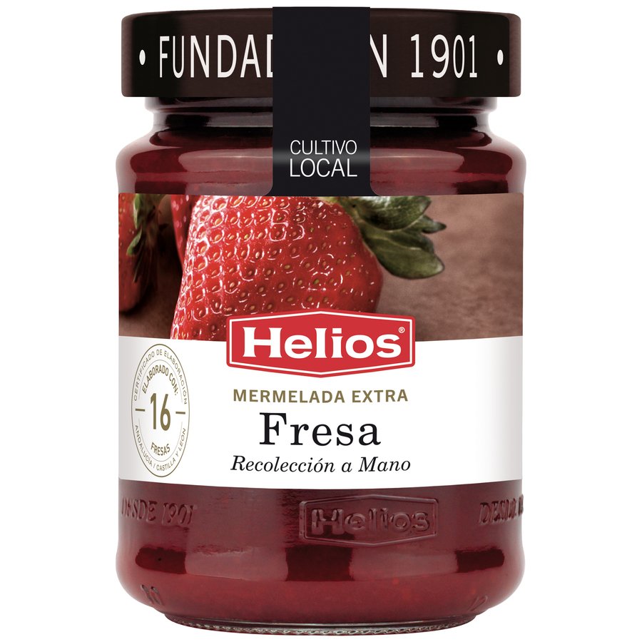 Mermelada HELIOS fresa frasco 340 g