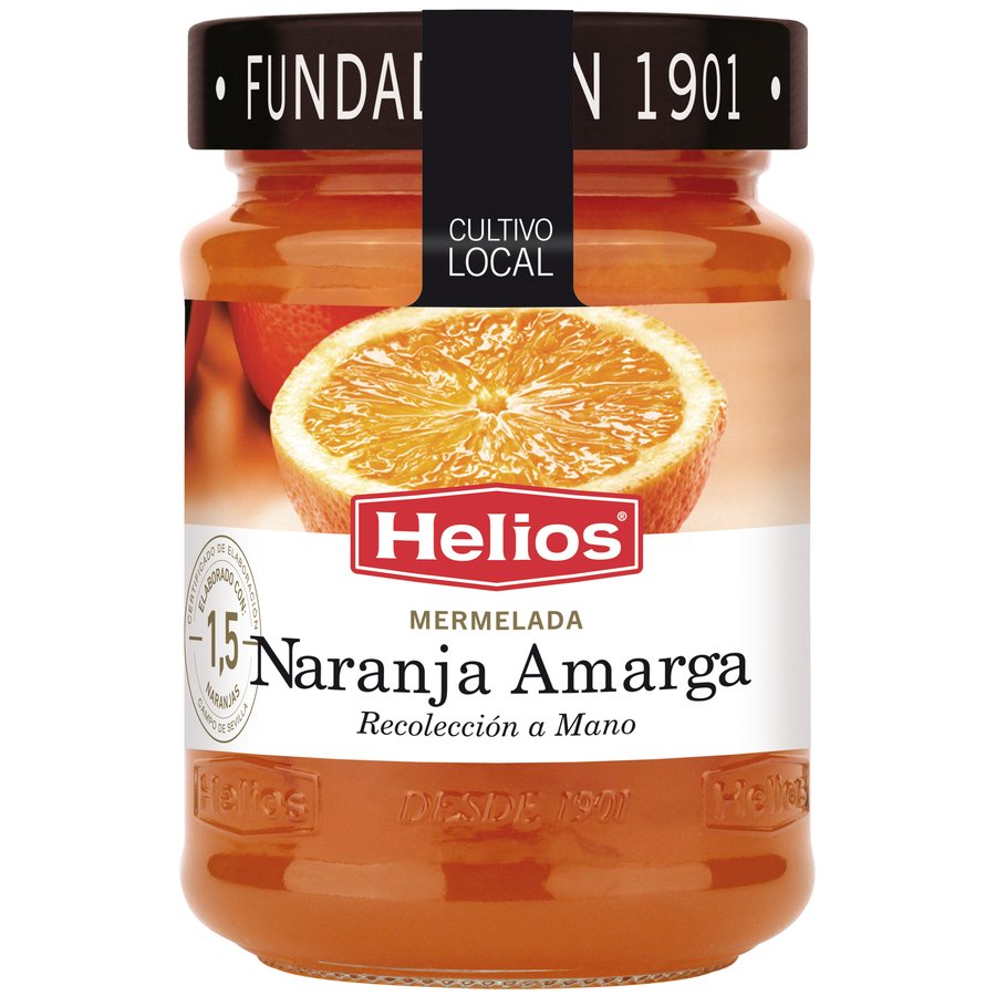 Mermelada HELIOS naranja amarga frasco 340 g