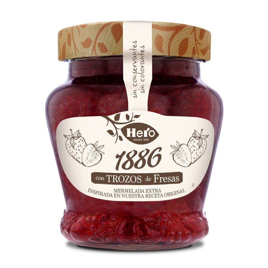 Mermelada fresa HERO 1886 320 g