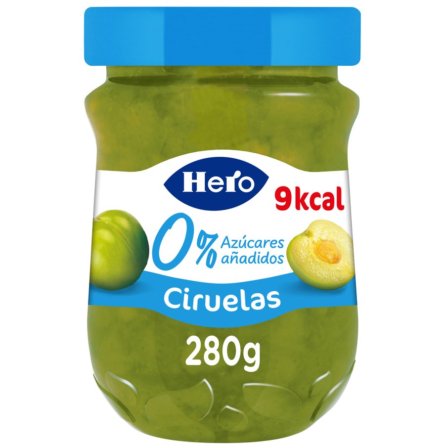 Confitura HERO Diet ciruela sin azúcar añadido 280 g