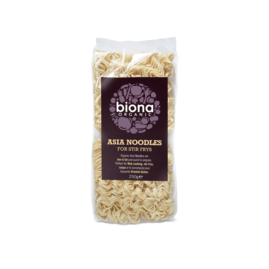 Noodles ecológicos BIONA 250 g