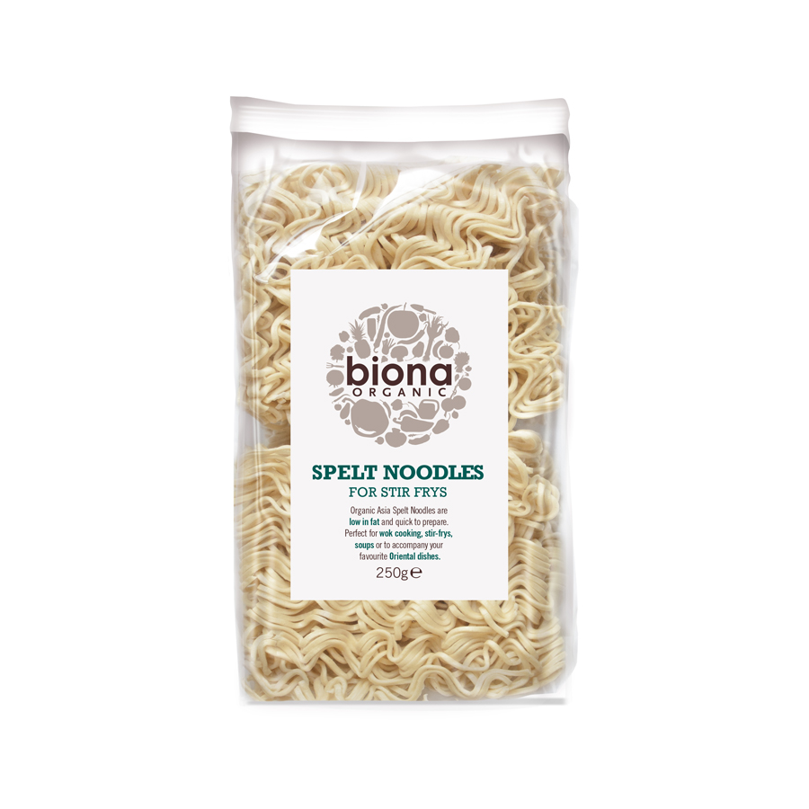 Noodles espelta ecológicos BIONA 250 g