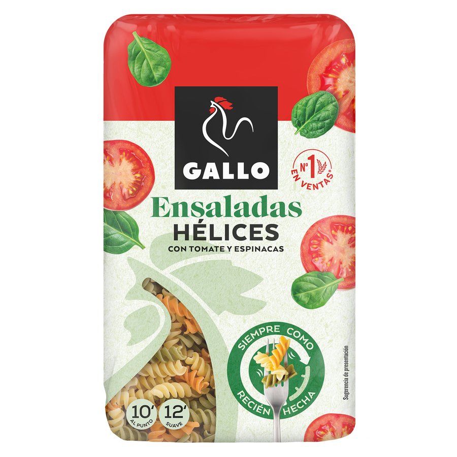 Hélices ensaladas GALLO 450 g