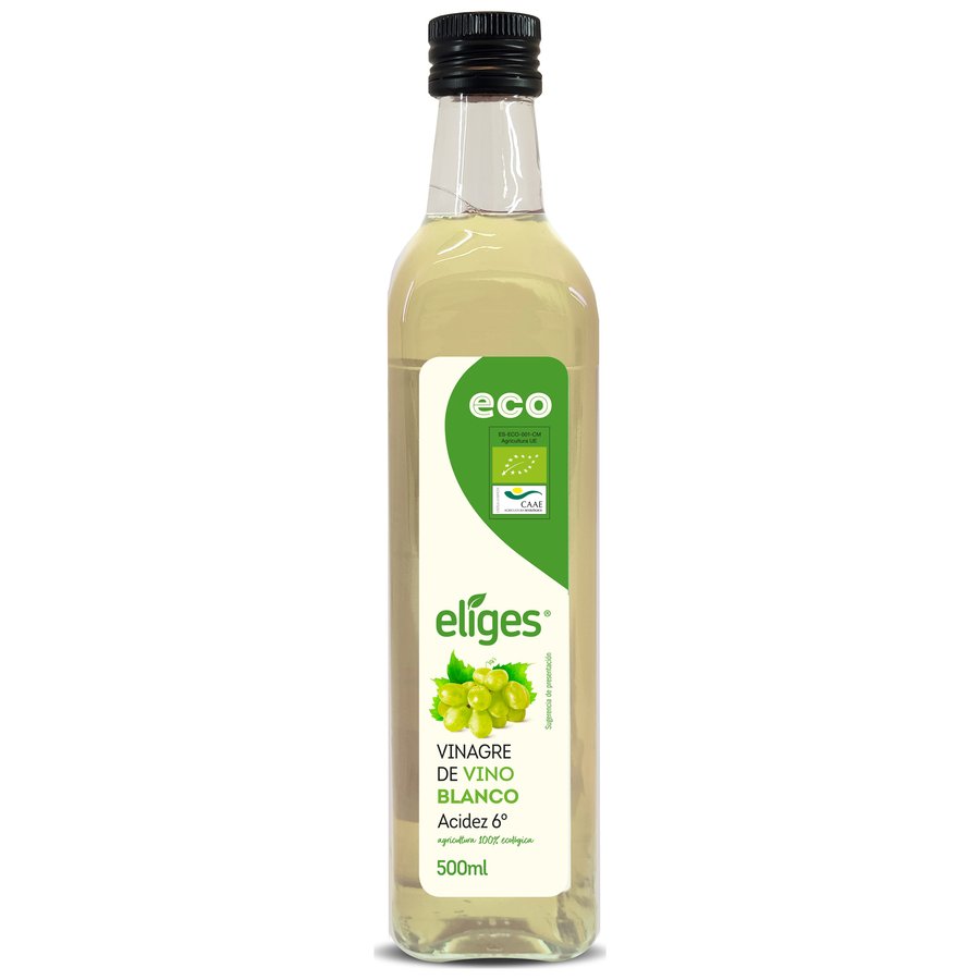 Vinagre vino blanco ecológico  ECO ELIGES 50 cl