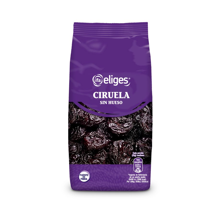 Ciruelas sin hueso IFA ELIGES bolsa 200 g