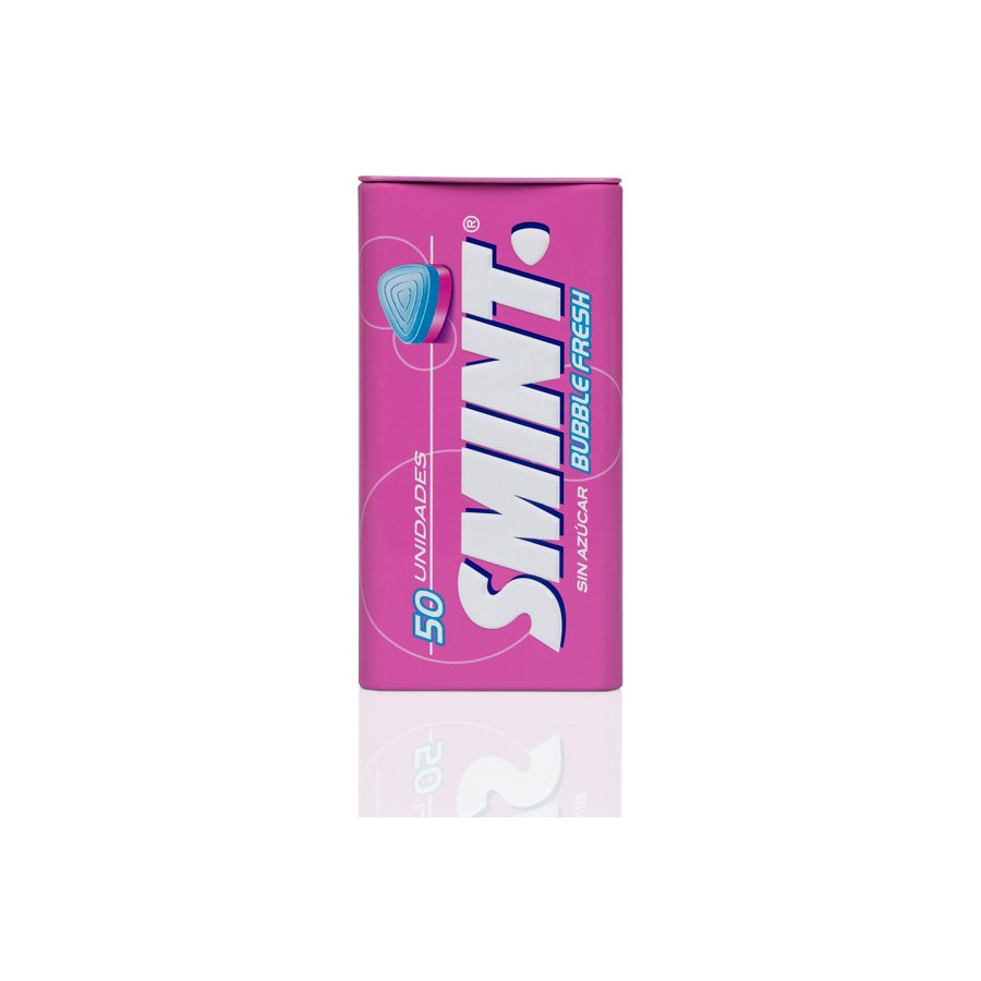 Caramelo SMINT 50 Tin Bubblefresh sin azucar 35 g