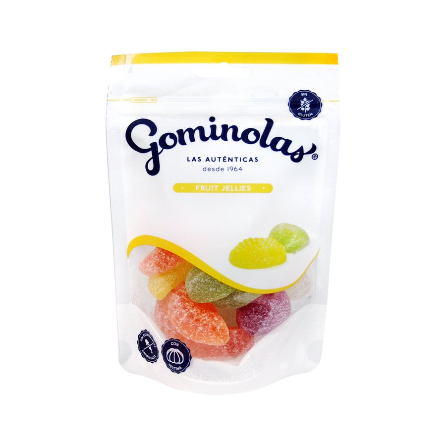 Caramelos de goma GOMINOLAS Jellies Fruits sin gluten 150 g