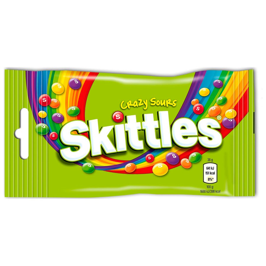 Caramelos SKITTLES Crazy 38 g