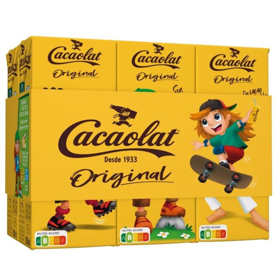 Batido de cacao CACAOLAT slim pack 6x200 ml