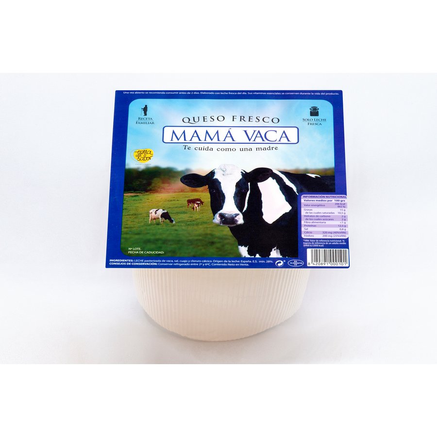 Queso fresco tipo burgos MAMA VACA kilo