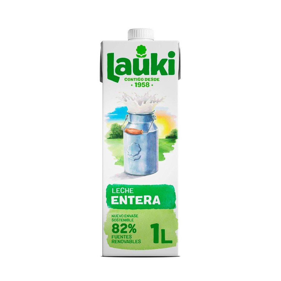 Leche sin lactosa Asturiana 1L suprema semidesnatada