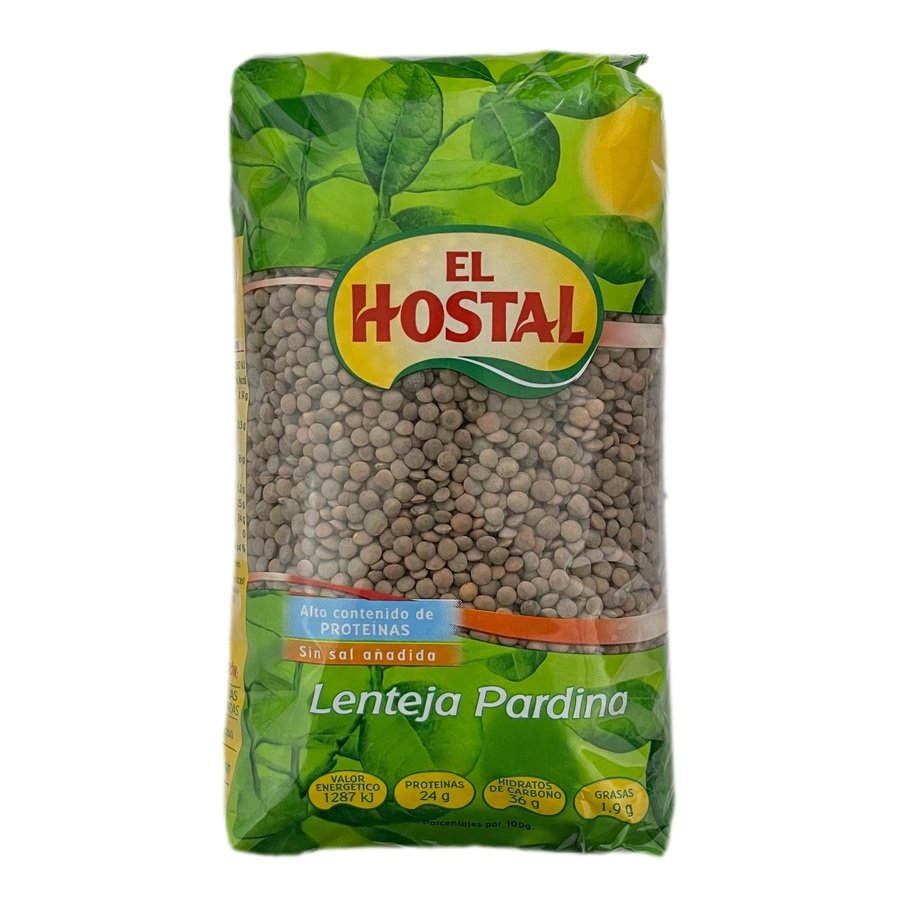 Lenteja pardina EL HOSTAL 1 kilo