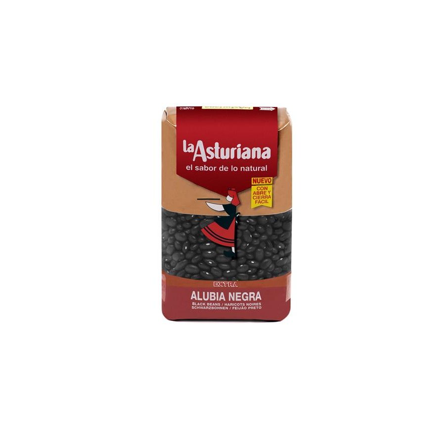 Alubia negra LA ASTURIANA 500 g