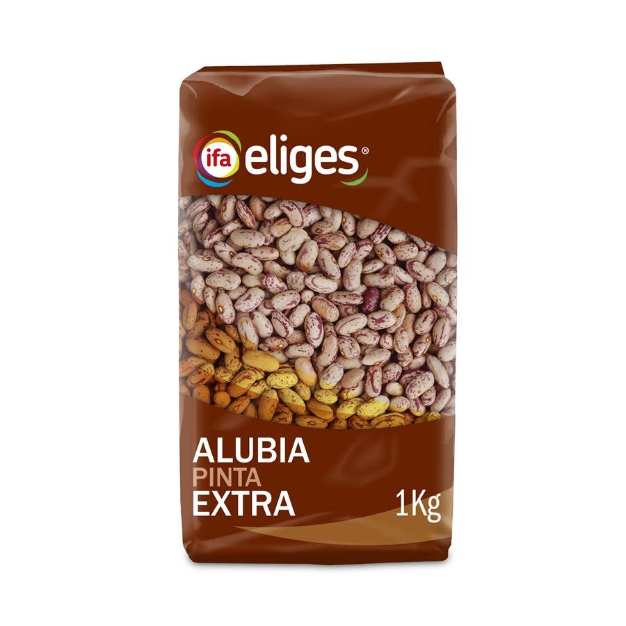 Alubia pinta extra IFA ELIGES bolsa 1 kg