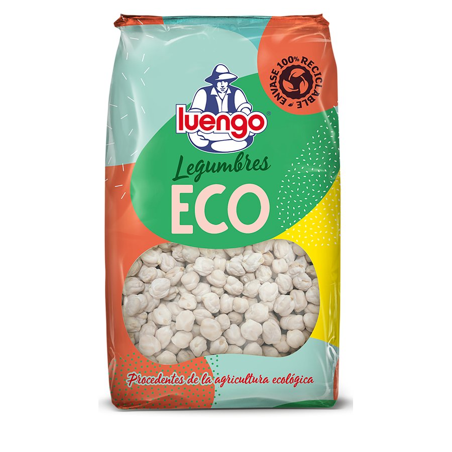 Garbanzos ecológico LUENGO 500 g