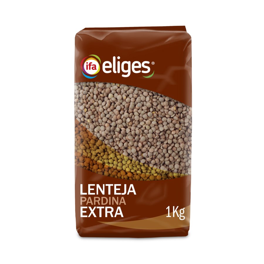 Lentejas pardina extra IFA ELIGES 1 kg