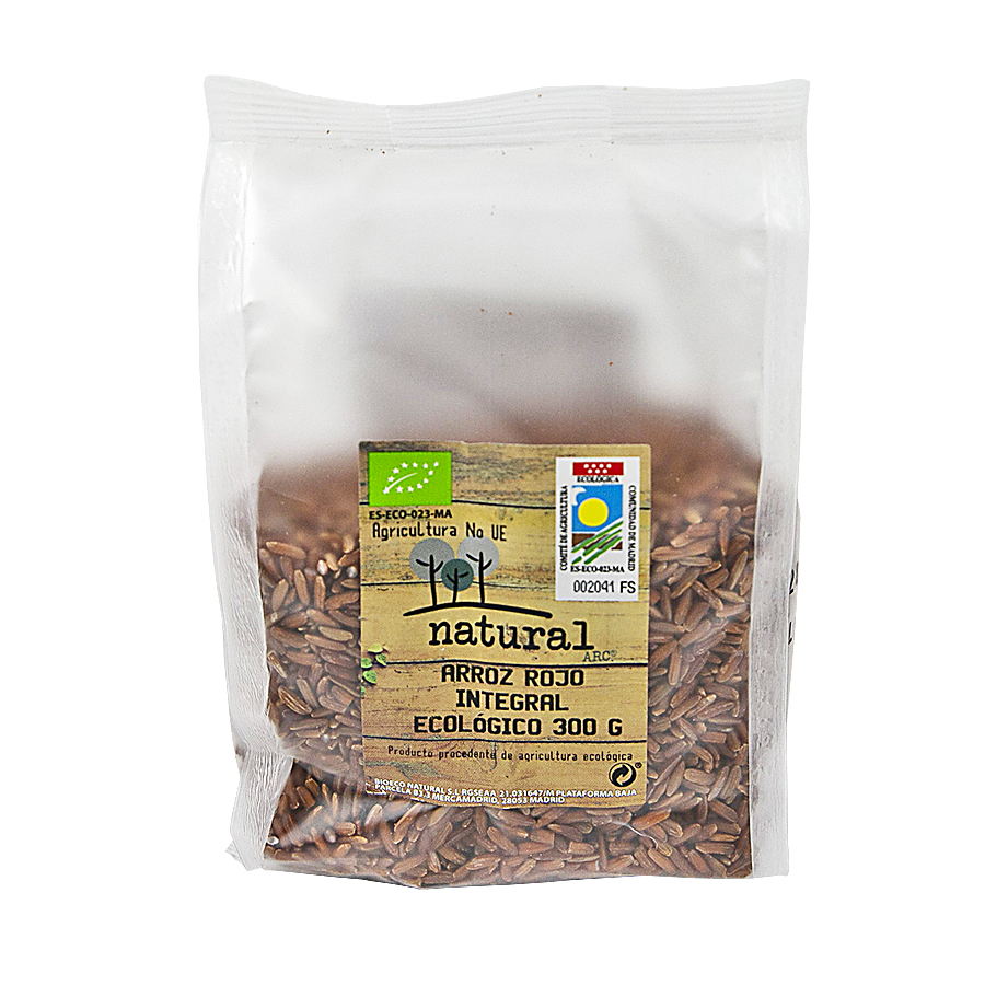 Arroz ecológico rojo integral natural ARC 300 g