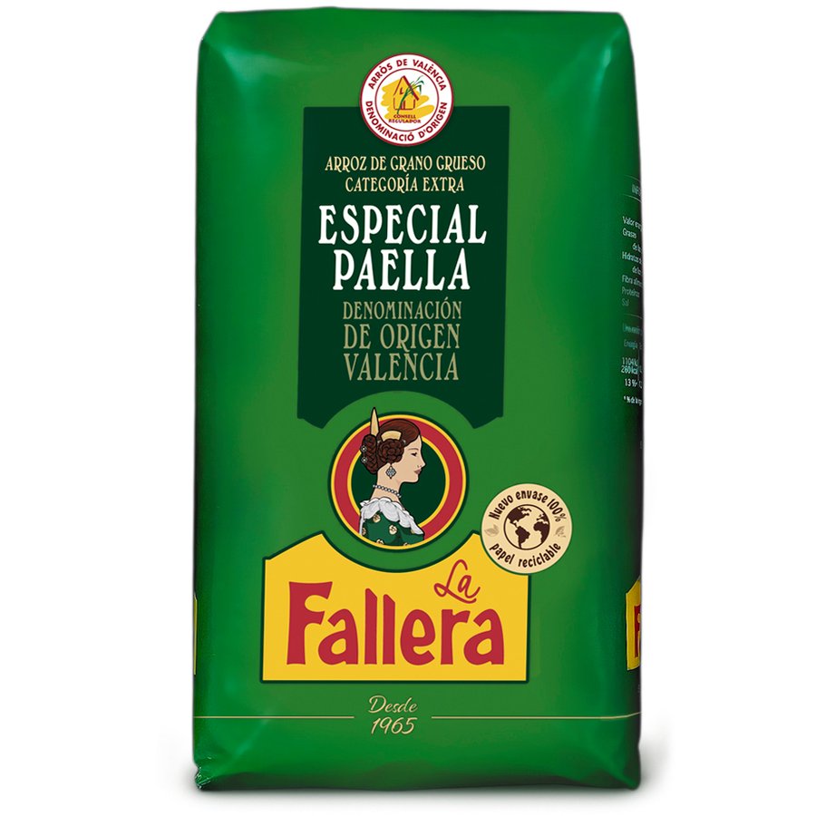 Arroz D.O Valencia especial paella LA FALLERA 1 kg