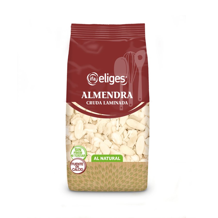 Almendra cruda laminada IFA ELIGES 125 g