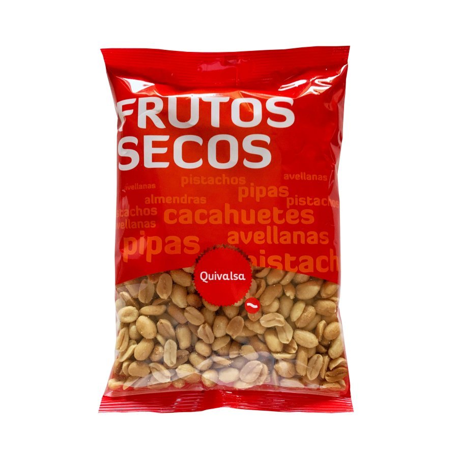 Cacahuete repelado salado QUIVALSA bolsa 500 g