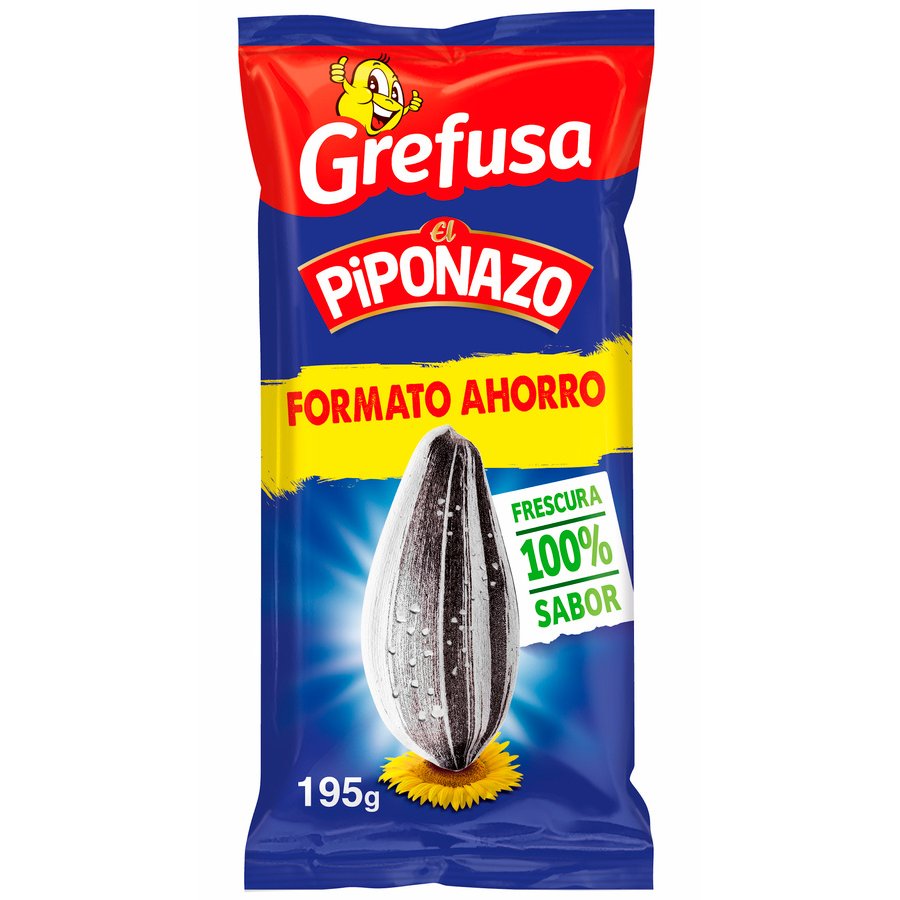 Pipas El Piponazo GREFUSA paquete 195 g