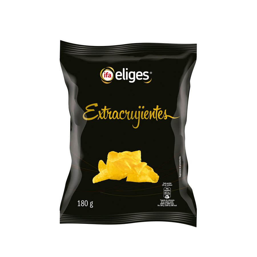 Patatas fritas extra crujientes IFA ELIGES sin gluten 180 g