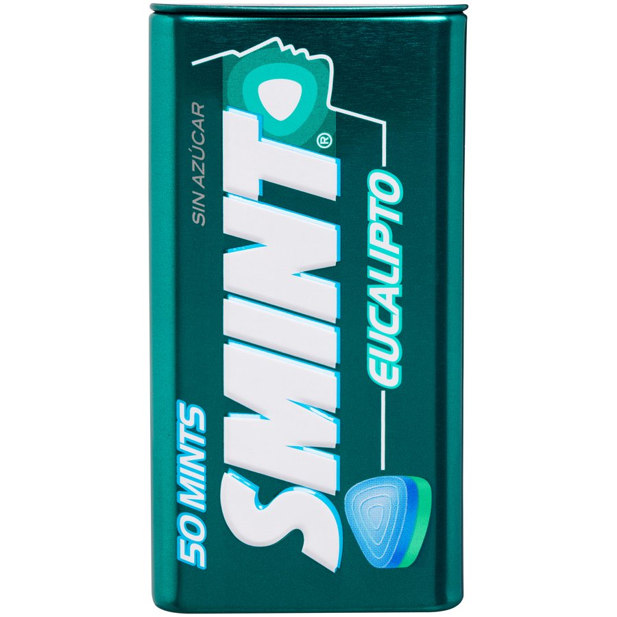 Caramelo SMINT 50 tin eucaliptus sin azúcar 35 g