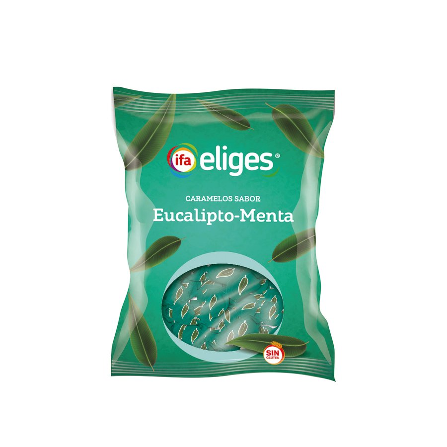 Caramelo duro eucalipto menta IFA ELIGES 250 g