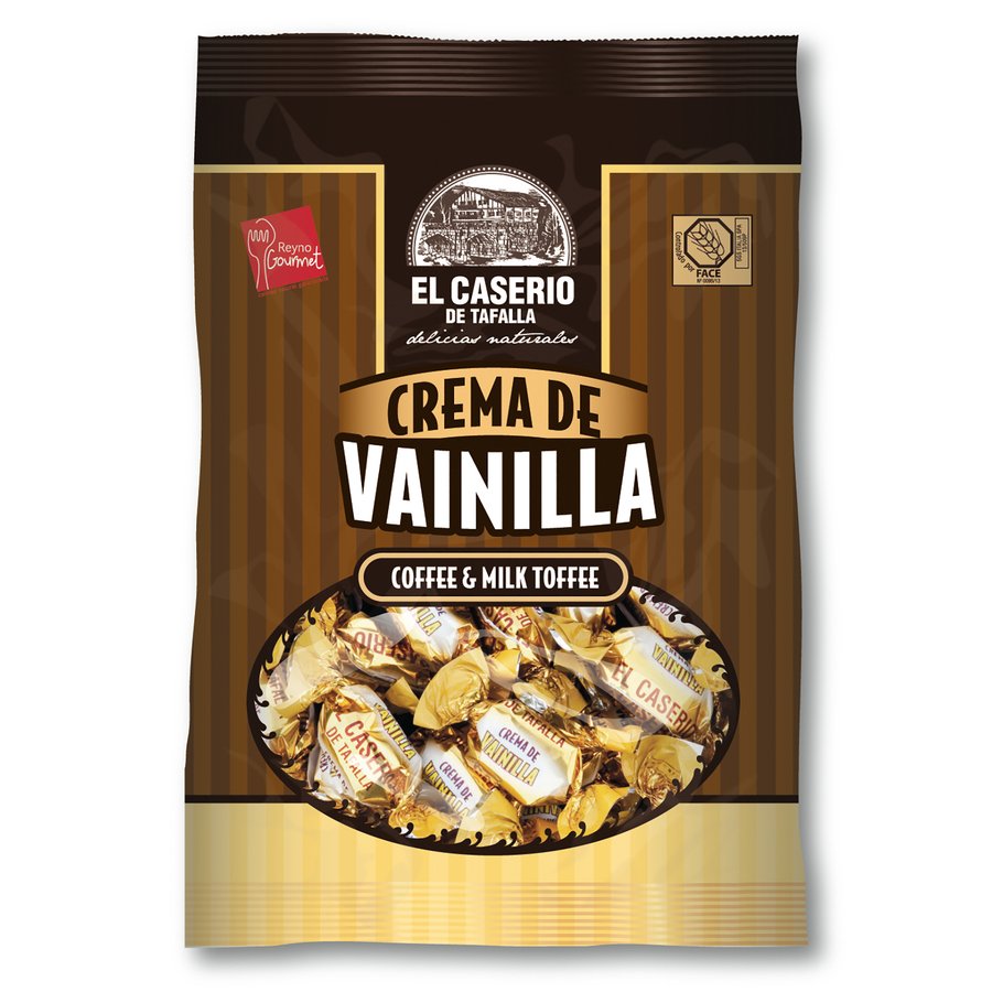 Caramelos crema vainilla EL CASERIO 130 g