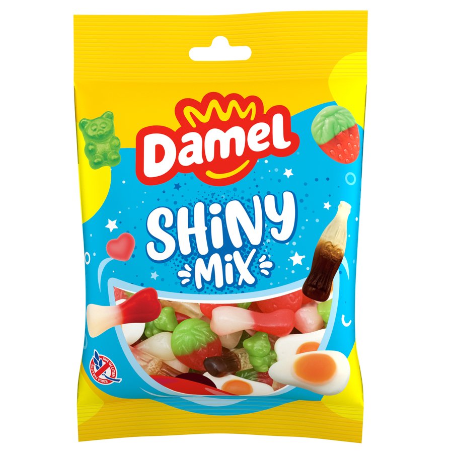 Caramelos goma DAMEL Shiny Mix 135 g