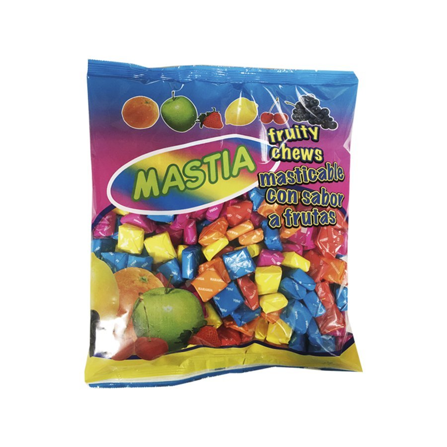 Caramelo masticable MASTIA sabor frutas 1 kg