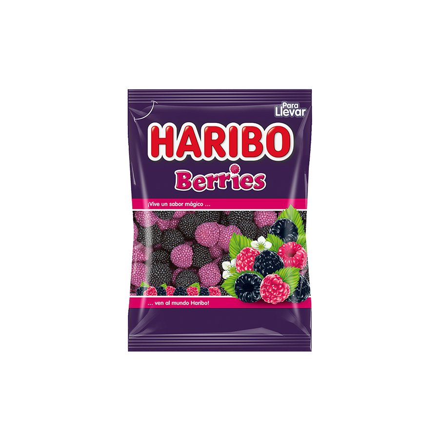 Caramelos goma berries HARIBO 100 gr