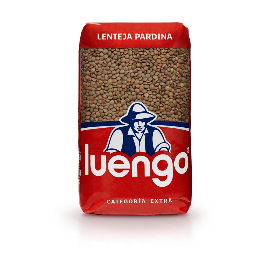 Lentejas pardinas LUENGO bolsa 1 kg