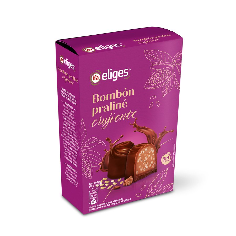 Bombones IFA ELIGES praliné crujiente 100 g