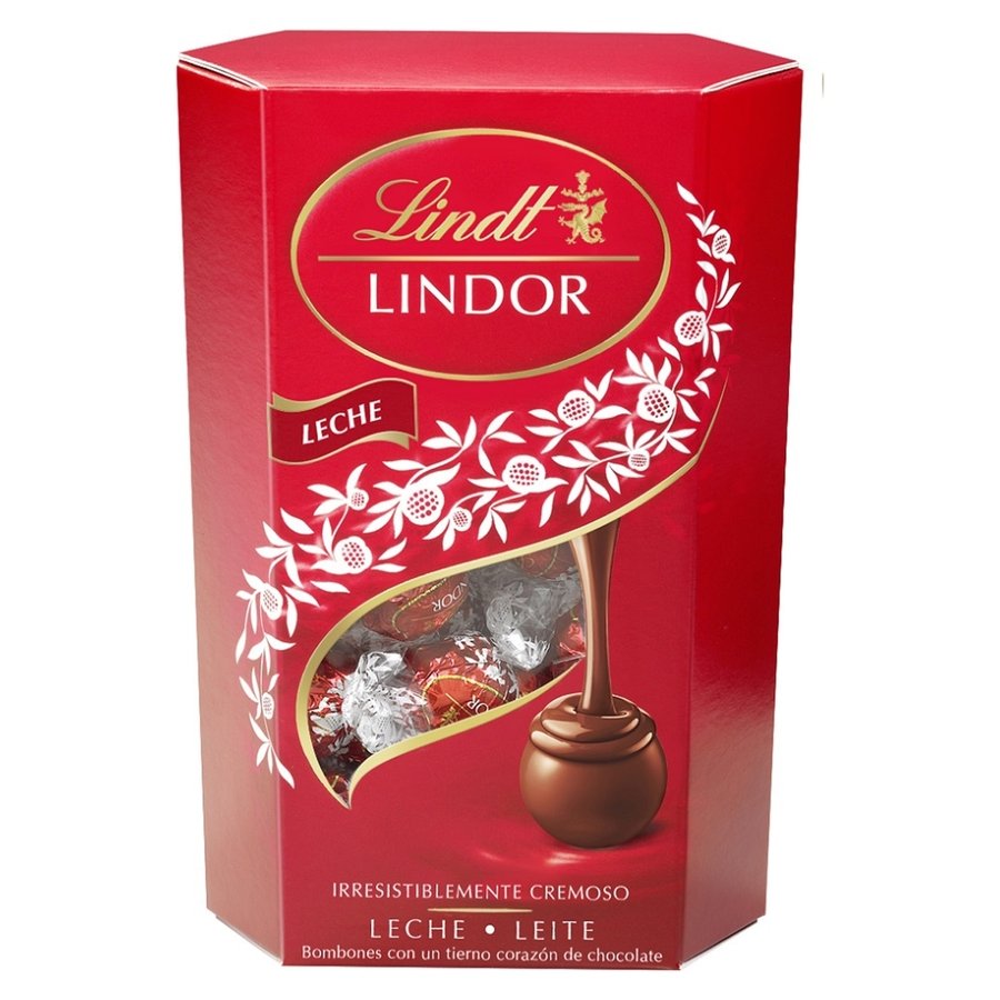 Bombones LINDT LINDOR cornet leche 337 g