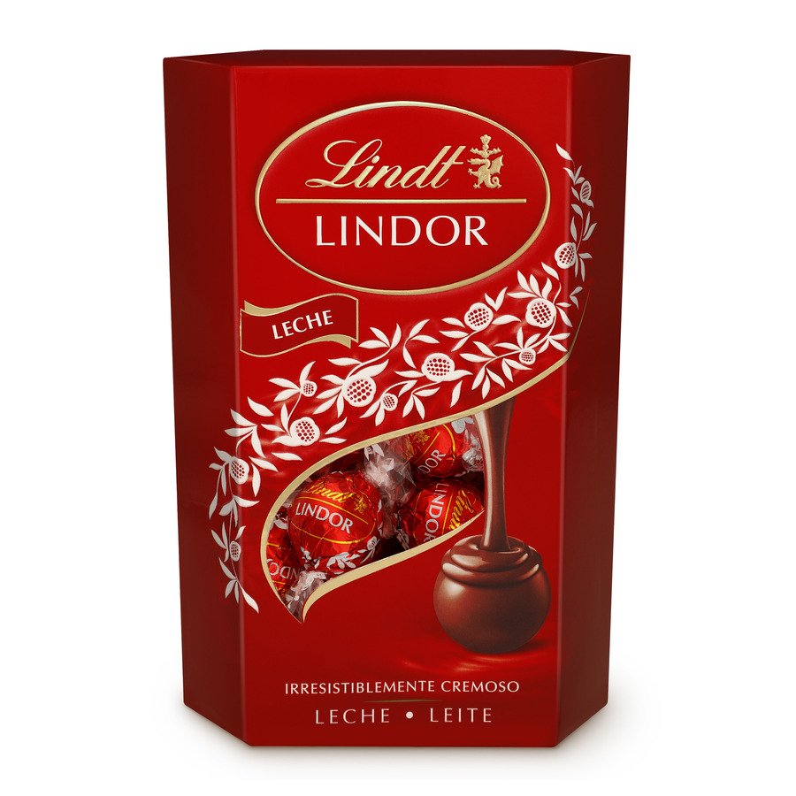 Bombones LINDT Lindor Cornet leche estuche 200 g