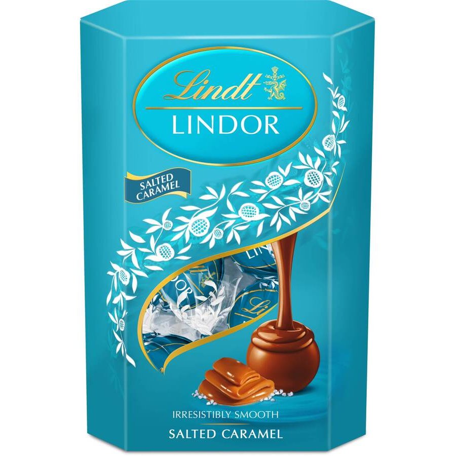 Bombones LINDT Lindor Cornet Salted Caramel 200 g