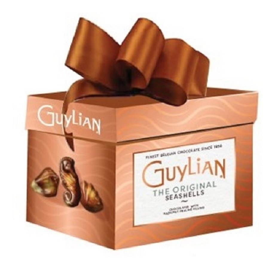 Bombones GUYLIAN Frutos del Mar caja con lazo 195 g