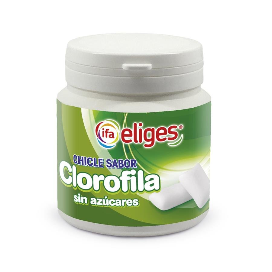 Chicle clorofila sin azúcar IFA ELIGES bote 100 g