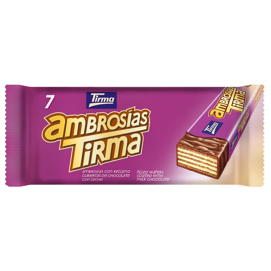 Ambrosía chocolate con leche TIRMA 7x21,5 g