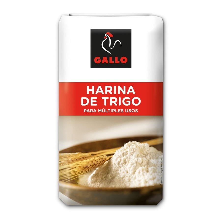 Harina de trigo GALLO paquete 500 g