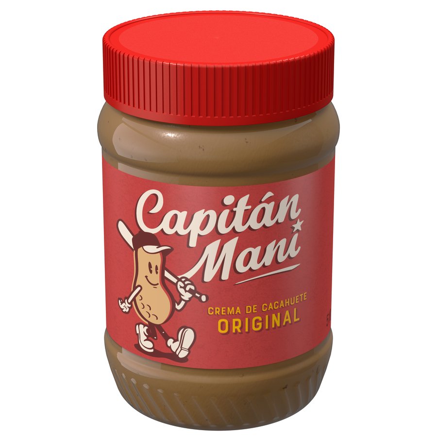 Crema cacahuete CAPITAN MANI suave 510 g