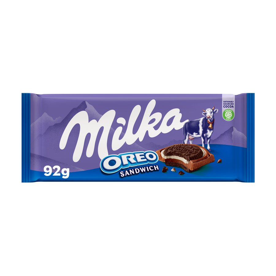 Chocolate MILKA Oreo sandwich 92 g