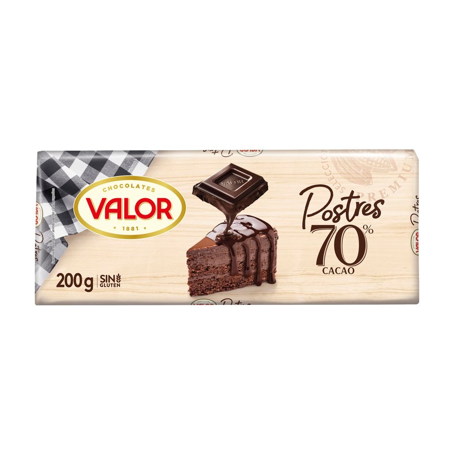 Chocolate con leche original 0% azúcares añadidos y sin gluten tableta 100  g · VALOR · Supermercado El Corte Inglés El Corte Inglés