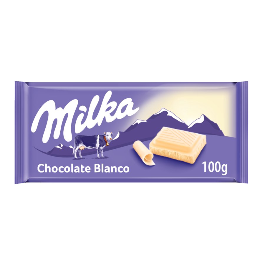 Chocolate  MILKA blanco 100 g